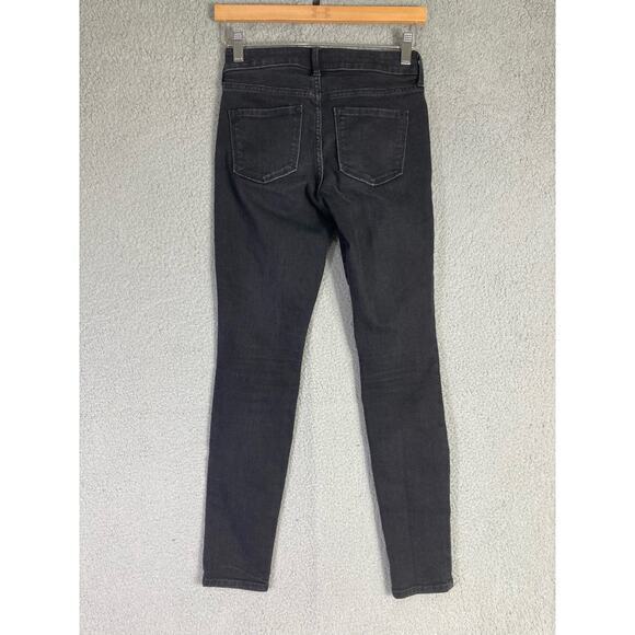 Old Navy Women's Pop Icon Skinny Jeans Black Size‎ 00 Dark Wash Denim - Picture 9 of 10
